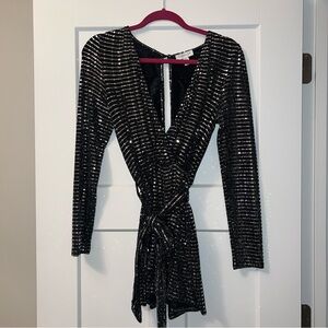 Top Shop Sequin Romper
